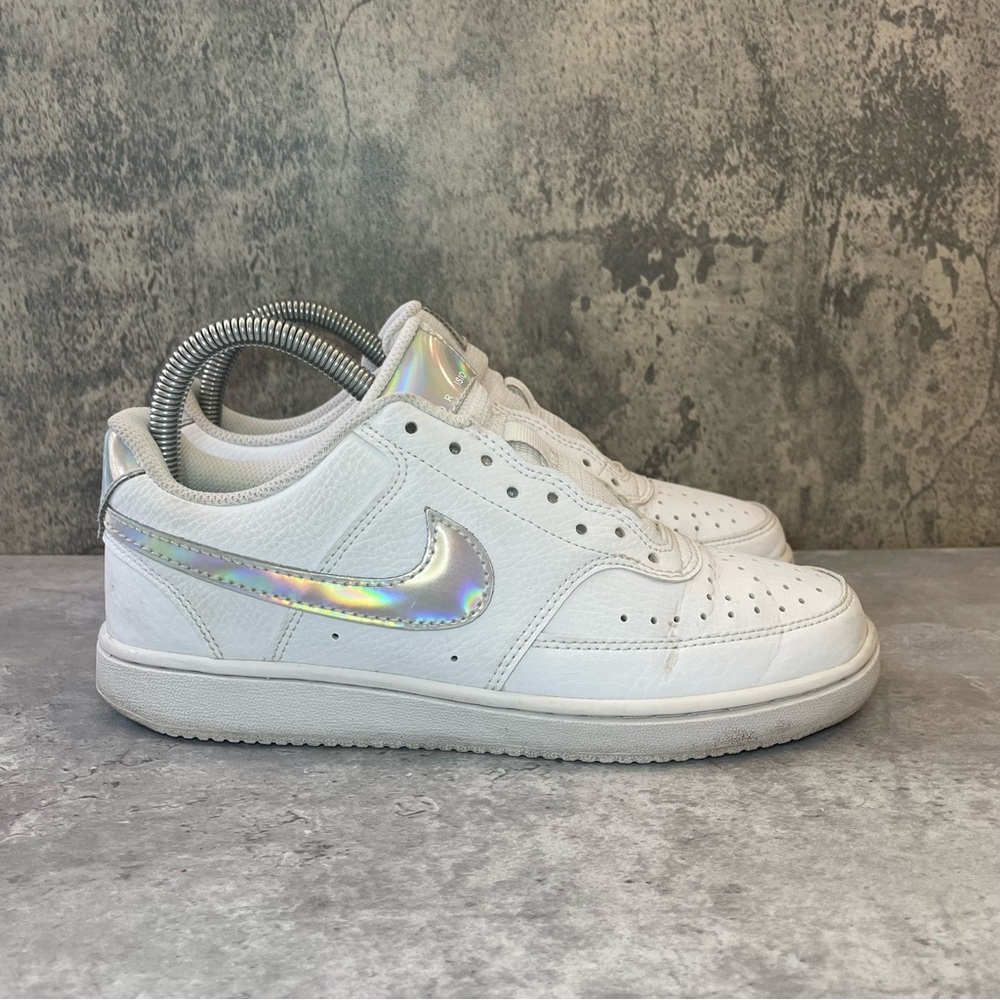 Nike Court Vision Low Leather Shoes Womens sz 6.5